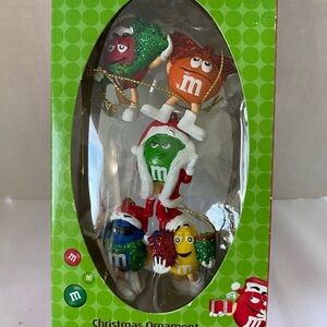 Kurt S. Adler M & M Christmas Ornaments (P)